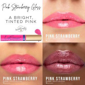 NEW, Unopened, LipSense Pink Strawberry Gloss